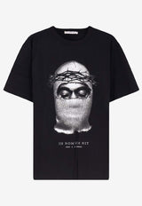 Ih Nom Uh Nit Crowned Mask Printed T-shirt Black NUW25246009_Black_35065761