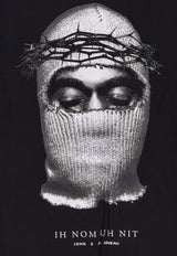 Ih Nom Uh Nit Crowned Mask Printed T-shirt Black NUW25246009_Black_35065761