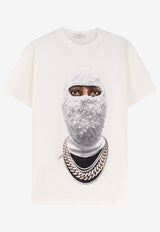 Ih Nom Uh Nit Future Mask Print T-shirt White NUW25256081_OFFWHITE_35065865