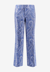 Etro Paisley Jacquard Pants Blue WREA007499TJA92S9884_Blue_40468307
