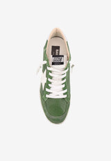 Golden Goose DB Ball Star Leather Sneakers Green GMF00117F00757335837_GREEN/WHITE/SILVER_29857367