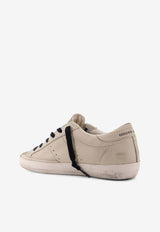 Golden Goose DB Super-Star Low-Top Sneakers Beige GWF00101F00752415741_LIGHT BEIGE/DARK RED_29857137