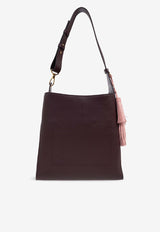 Givenchy Medium Belted Hobo Bag Burgundy BB512 ZB29Z-604