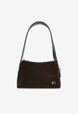 Coach Lola Suede Shoulder Bag Brown CCC48 0-B4 OL