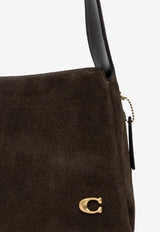 Coach Lola Suede Shoulder Bag Brown CCC48 0-B4 OL