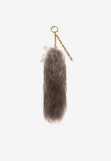 Chloé Treasure Tails Charm in Shearling Brown CH25WCC01 LSC-9DL