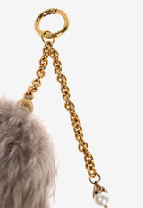 Chloé Treasure Tails Charm in Shearling Brown CH25WCC01 LSC-9DL