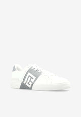 Balmain B-Court Leather Low-Top Sneakers White FM0VI288 LVBP-YAD