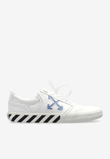 Off-White Vulcanized Low-Top Sneakers with Logo White OMIA2A2F25 FAB001-0140