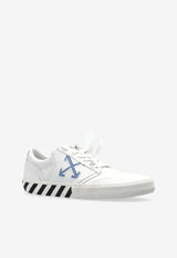 Off-White Vulcanized Low-Top Sneakers with Logo White OMIA2A2F25 FAB001-0140
