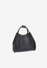 Max Mara Small Marine Leather Top Handle Bag Gray MARINS 2524516022-043