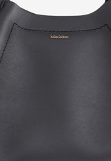 Max Mara Small Marine Leather Top Handle Bag Gray MARINS 2524516022-043