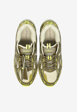 Off-White Be Right Back Running Sneakers Green OMIA295F25 FAB002-5058