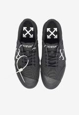 Off-White Vulcanized Low-Top Sneakers with Logo Black OMIA2A2F25 FAB001-1001