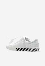 Off-White Vulcanized Low-Top Sneakers with Logo White OMIA2A2F25 FAB001-0110