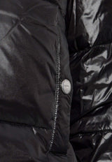 GANNI Glossy Down Jacket Black W0957 6868-099