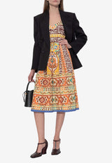 Etro Printed Knee-Length Dress Multicolor WRHA0253 99SP5F7-X0840