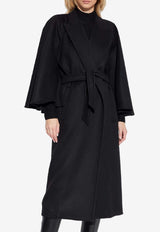 Max Mara Gange Cashmere and Wool Coat Black GANGE 2521016022-005