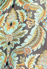 Etro Paisley Print Silk Shirt Multicolor MRIB0001 99SP1I7-X0810