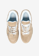Off-White Out of Office Low-Top Sneakers Beige OMIA189F25 LEA009-6161