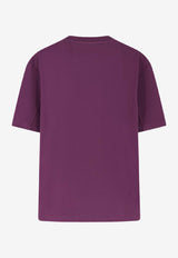 Brunello Cucinelli Basic Crewneck T-shirt Purple M0B137427CTF75_Radicchio_38415052