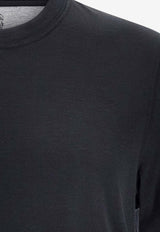 Brunello Cucinelli Basic Crewneck T-shirt Black MH8361308C101_Black_38415178