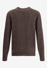 Brunello Cucinelli V-neck Wool-Blend Cardigan Brown MOH709206CAX81_Brown_38415048