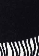 Brunello Cucinelli Fringed Hooded Scarf Black MSCDAGW83C101_Black_38415072