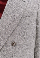 Brunello Cucinelli Double-Breasted Wool Suit Gray MV418LDBH2C251_GRIGIO MEDIO_38415078