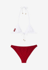 Gucci Terry Cloth Halterneck Bikini Red 835965XHAKP6320_Red_34276933