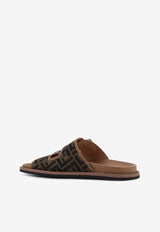 Fendi Feel FF Jacquard Sandals Brown 7X1604AJZFF1ICN_TABACCO NERO+SAND_41974907