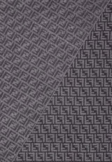Fendi Monogram Wool Scarf Gray FXS373ATQBF1UHW_GRIGIO/ANTRACITE_41974883
