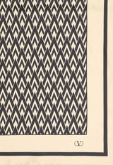 Valentino Toute La V Scarf 8Y2EK008DRQREX_CREMA NERO_42176828