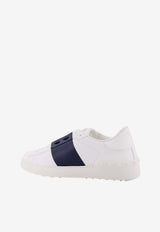 Valentino Open Leather Sneakers 8Y2S0830BLUM15_BIANCO MARINE_42176851