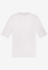 Brunello Cucinelli Basic Crewneck T-shirt White M0B131396C6159_White_40000221