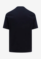 Brunello Cucinelli Basic Crewneck T-shirt Blue M0B131308C4425_Blue_40000206