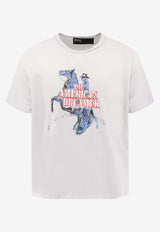 Paly Logo-Printed Crewneck T-shirt 2U0011Q3009BBYBABY BLUE_Blue_30009344