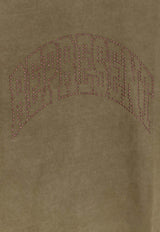 Represent Logo-Printed Crewneck T-shirt MLM10018059_VINTAGE KHAKI_41114609