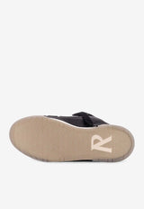 Represent Leather Low-Top Sneakers MLM9754037_BLACK/VINTAGE WHITE_41114598