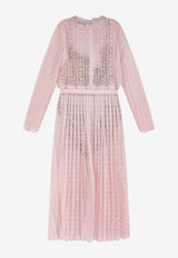 Self-Portrait Belted Lace Maxi Dress RS26172MPPINK_Pink_42176958