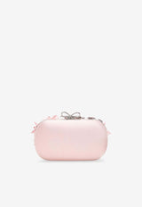 Self-Portrait All-Over Crystal Clutch RS26304PPINK_Pink_42176750