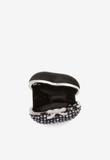 Self-Portrait Crystal Heart Clutch Bag RS26307AMUMULTI COLOURED_MULTI COLOURED_42176941