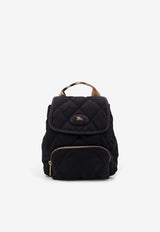Burberry Mini Horseshoe Quilted Backpack Black 8118748A1189_Black_40017543