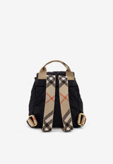 Burberry Mini Horseshoe Quilted Backpack Black 8118748A1189_Black_40017543