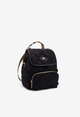 Burberry Mini Horseshoe Quilted Backpack Black 8118748A1189_Black_40017543