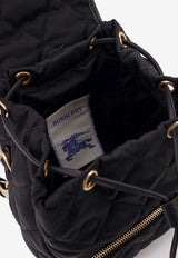 Burberry Mini Horseshoe Quilted Backpack Black 8118748A1189_Black_40017543