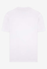 Brunello Cucinelli Logo Crewneck T-shirt White M0B131308C6159_White_40000063