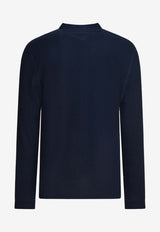 Brunello Cucinelli Serafino Long-Sleeved T-shirt Blue MW8661365C4481_Blue_40000070