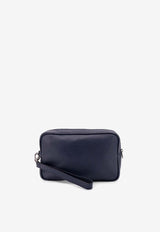 Kiton Ciro Paone Logo Stamp Pouch Bag Blue UBA0011N0126902BLUE_Blue_42176861