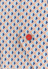 Kiton Ciro Paone Printed Zip-Up Bomber Jacket Multicolor UBLM03K0741H83_Red_42176942